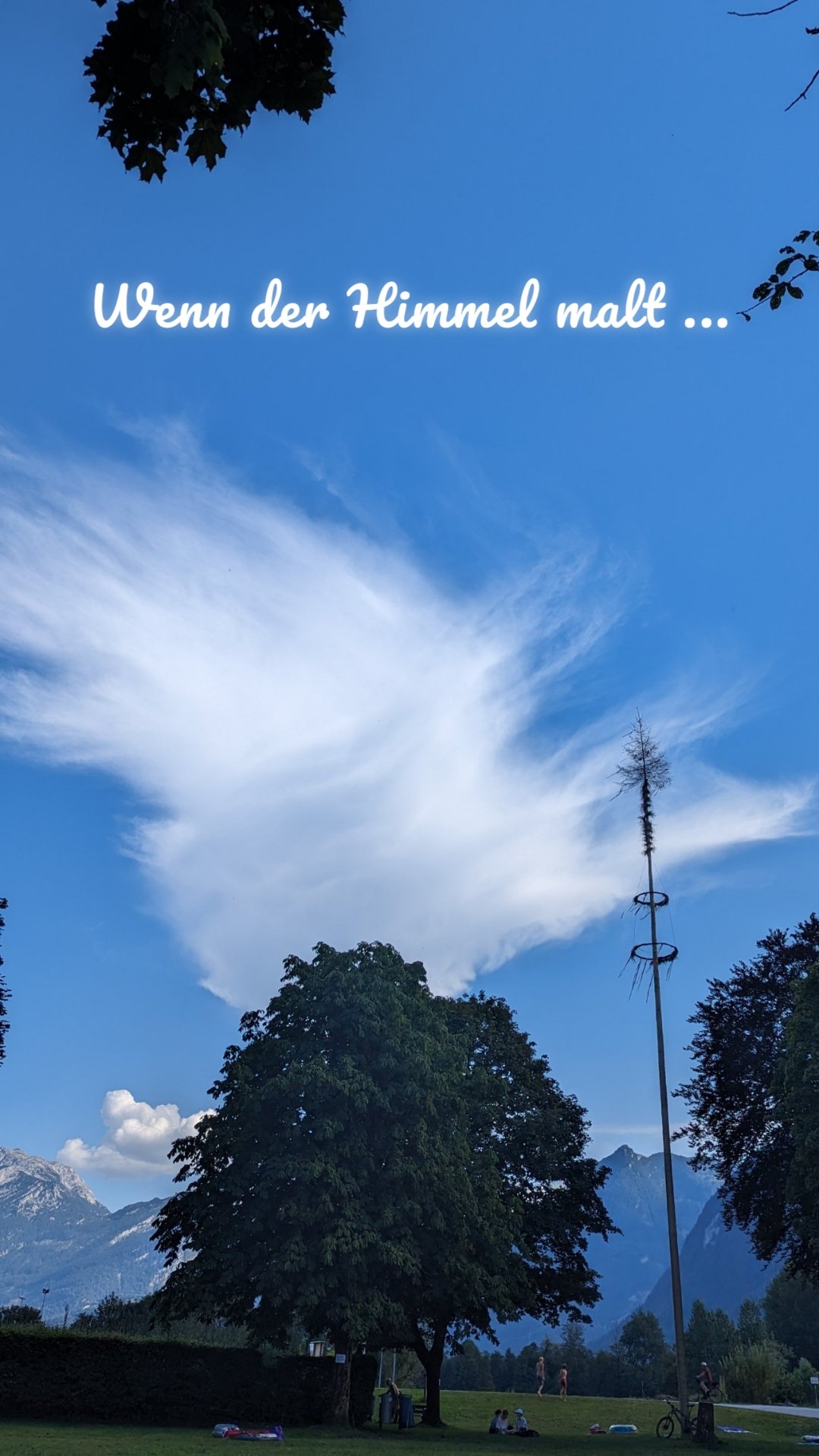 Wenn der Himmel malt ...